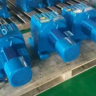 Can the maintenance cycle of the R97-313-2.2 reducer for the four series of horizontal helical gears be extended