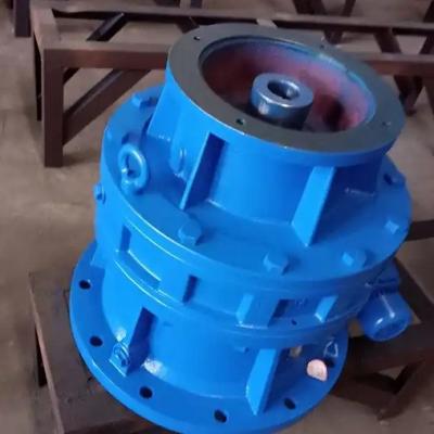How to check and adjust the oil level of the lubrication system of XLD8175-47-5.5KW cycloidal pinwheel reducer