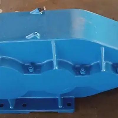 Introduce the structure of the ZSC750-54.5-3 medium-hardened gear reducer.