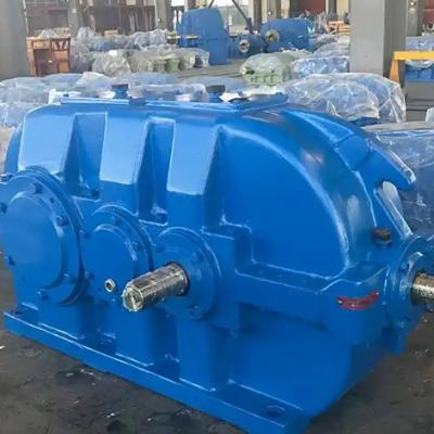 What specific effects does nitriding treatment have on the performance of the DCYK280-22.4-II gear reducer?