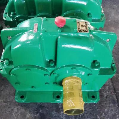 What range of horizontal deviation has a relatively small impact on the transmission efficiency of ZDY315-5-1 reducer