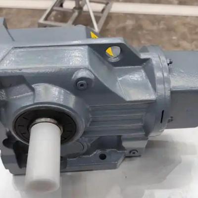 What are the hazards of unstable operating conditions of K187-55KW gear reducer