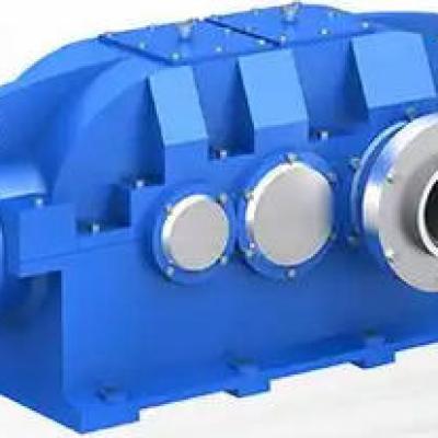 What are the key parameters to consider when selecting a DFY hard tooth conical cylindrical gear reducer