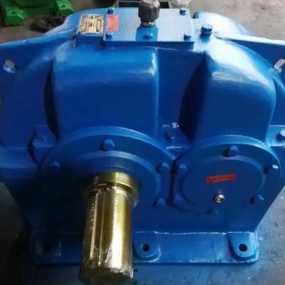 What are the detailed steps for connecting the ZDY hard tooth reducer to the motor