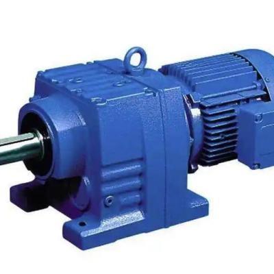 What is the function of the load fluctuation verification stage for the R series gear reducer