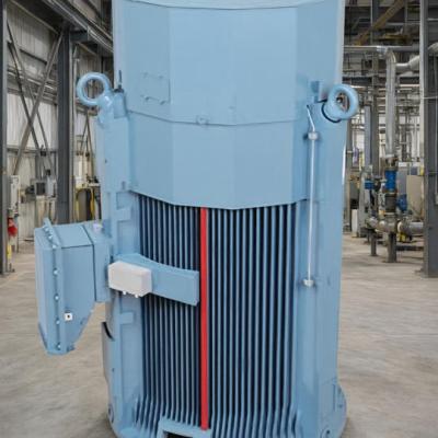 1250kw to 1550kw IC411 Rib Cooled Electric Induction Motor 2p 3kv