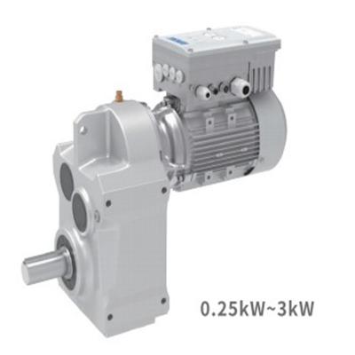 F-parallel axis gear motor
