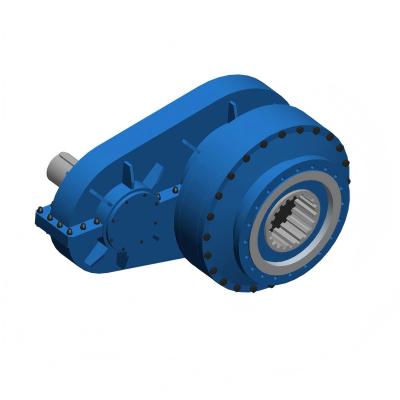 Gearboxes for the fracturing plunger pumps
