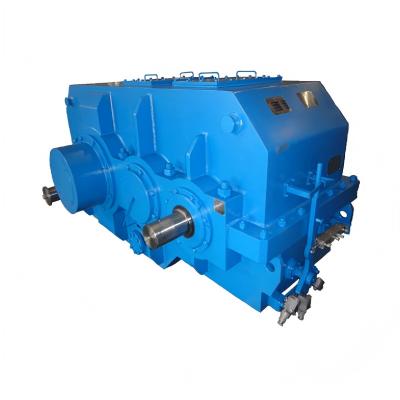 Gearboxes for the winching of oil drilling rigs