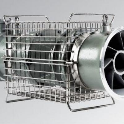 Lightweight flood control and emergency electric pump series