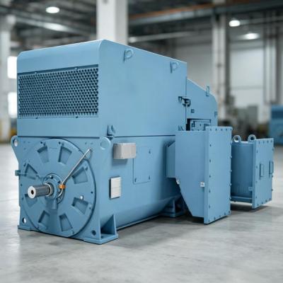 NMK500L4A 4 Pole High Voltage Slip Ring Induction Motor 6000V 1600kW 2220kW IP55 IC611
