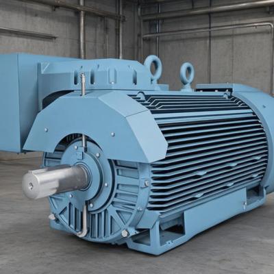 Rib Cooled Electric Induction Motor 315kw 3kv 4 Pole IC411 Cooling Method IP55